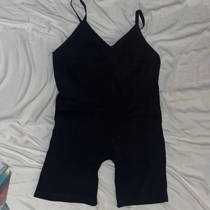 Tank top shorts one piece